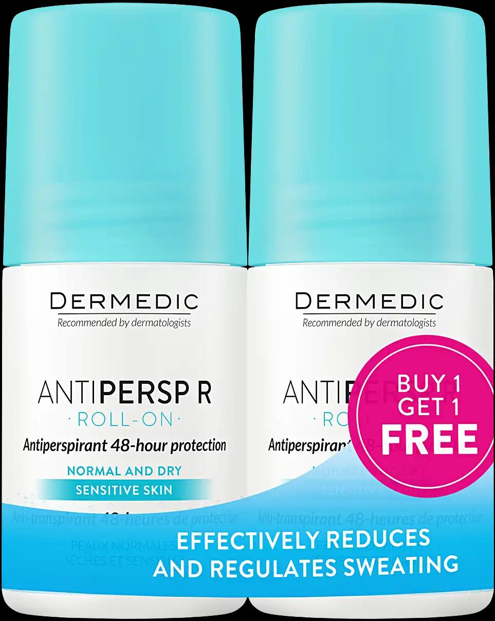 Dermedic Antipersp R antyperspirant w kulce, 2x60 g