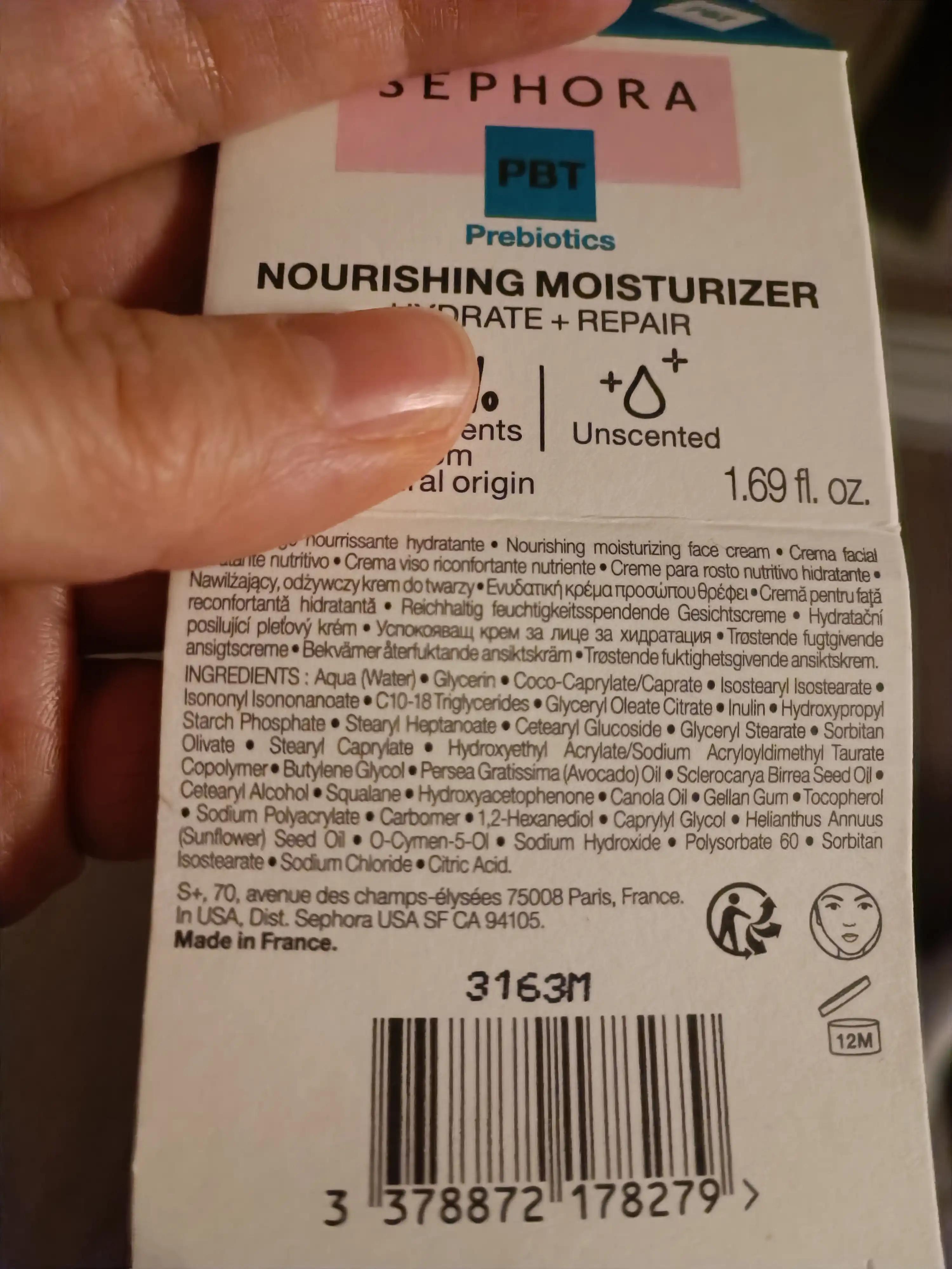 Sephora Nourishing Moisturizer