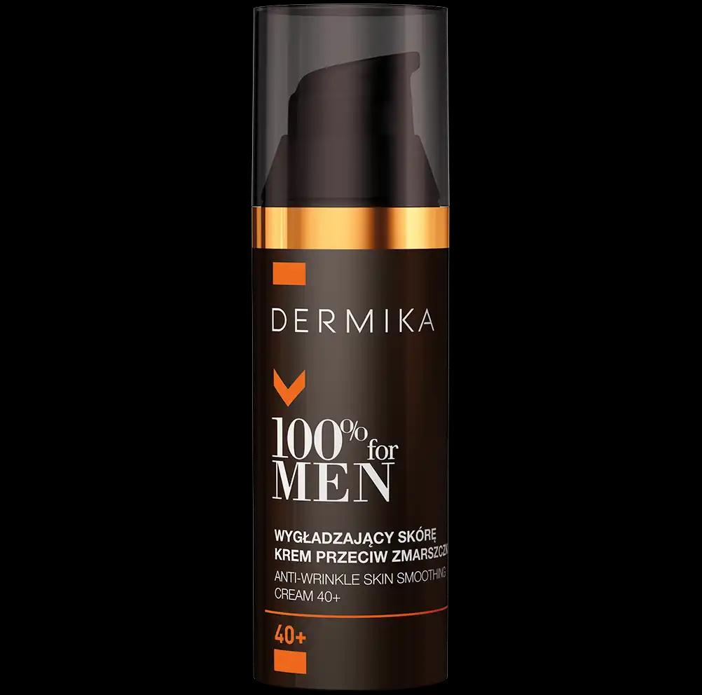 For Men Dermika 100% for Men wygładzający krem przeciw zmarszczkom do twarzy na dzień i noc 40+ męski, 50 ml