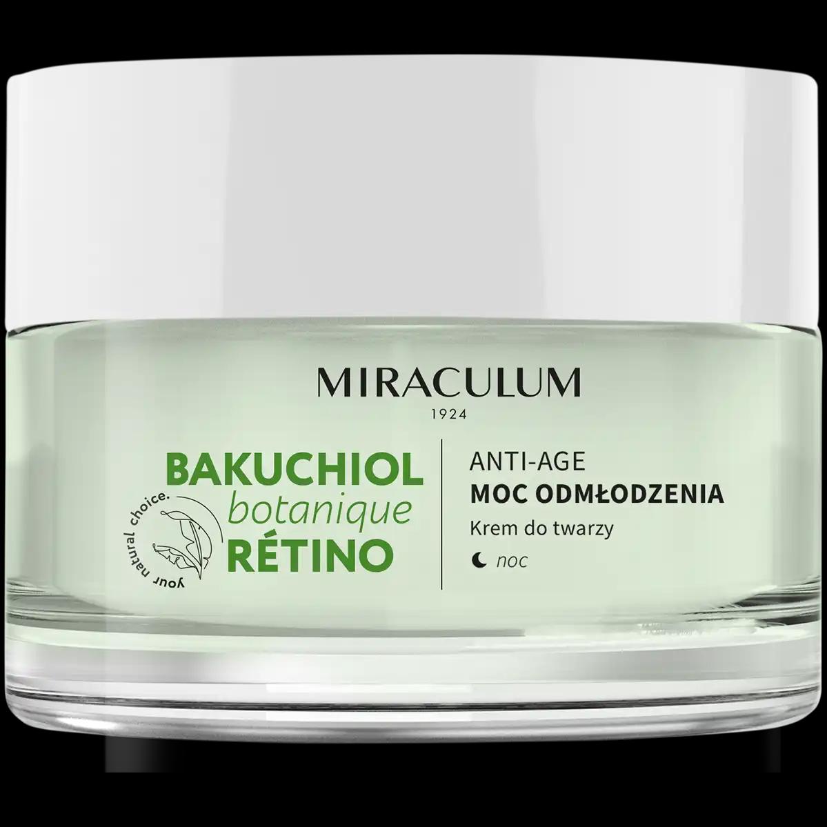 Miraculum Bakuchiol krem do twarzy na noc, 50 ml