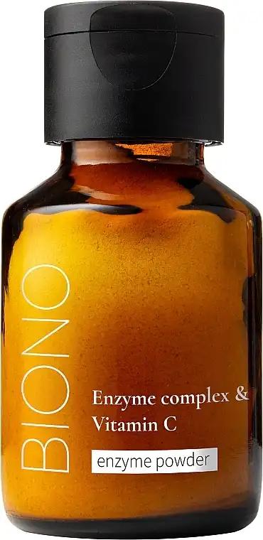 Biono Ензимна пудра для вмивання обличчя з вітаміном С, Biono Enzym Complex & Vitamin C Enzyme Powder