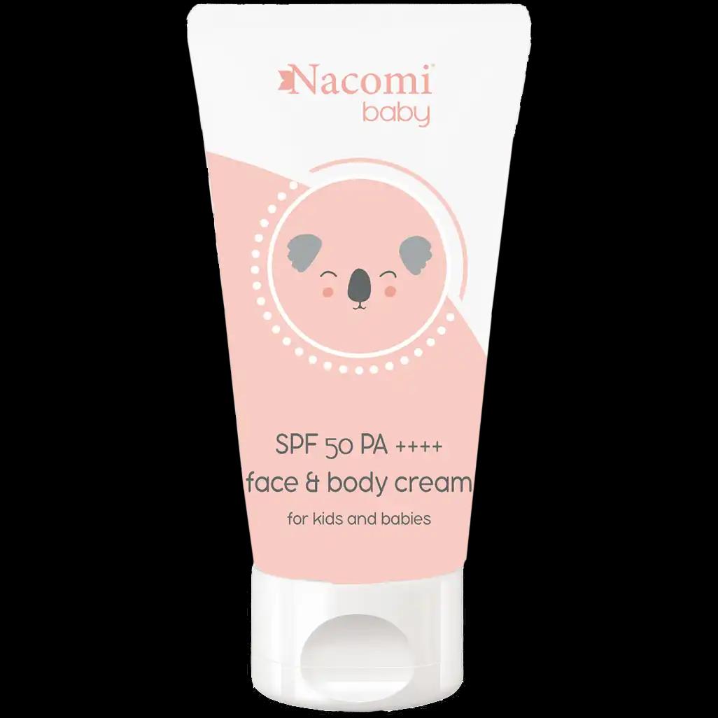 Nacomi Baby krem na każdą pogodę SPF50, 50 ml