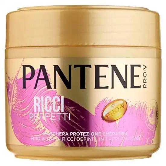 Pantene pro-v keratin protection perfect curly mask для потрісканого і неслухняного волосся 300 г