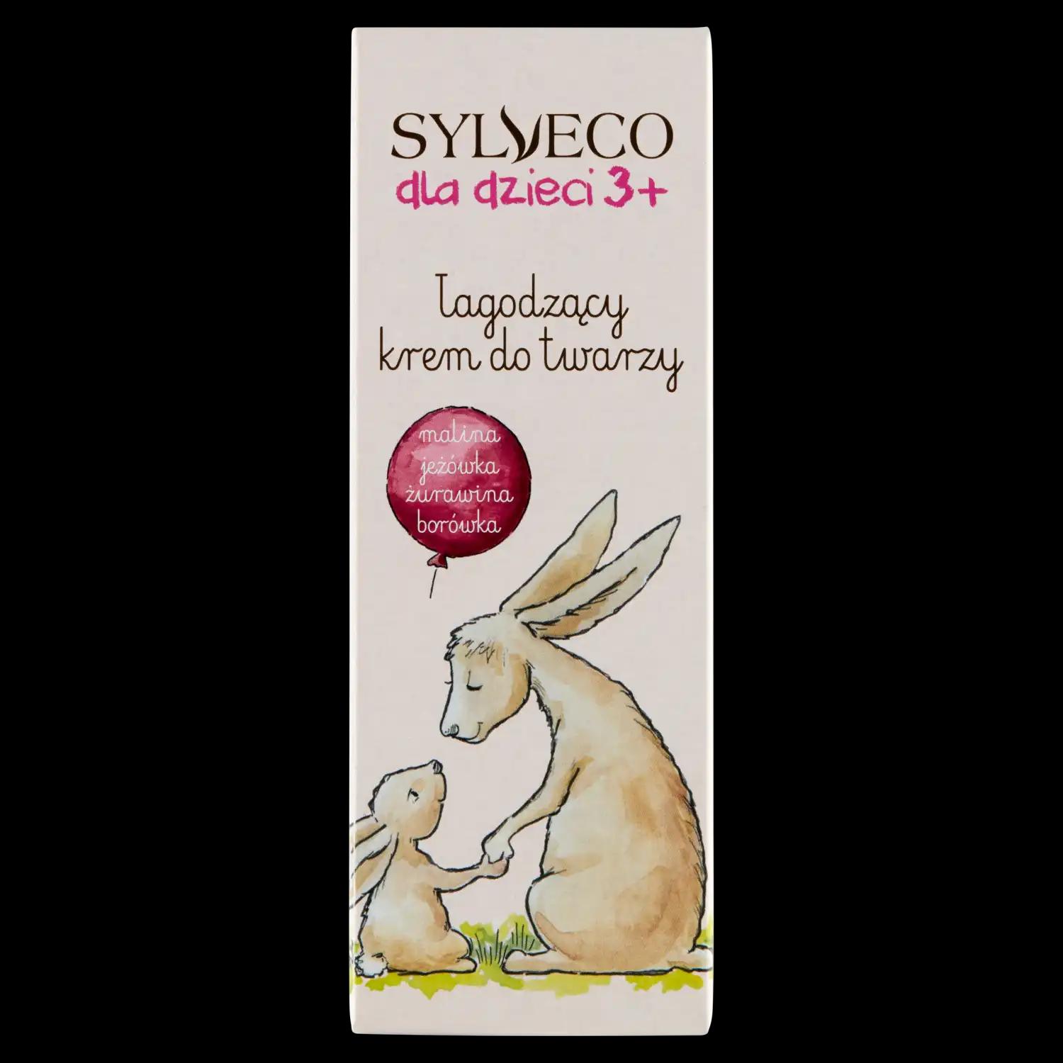 Sylveco łagodzący krem do twarzy dla dzieci 3+, 50 ml