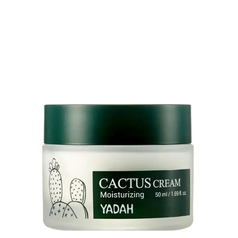 Yadah Cactus nawilżający krem do twarzy z opuncją figową, 50 ml