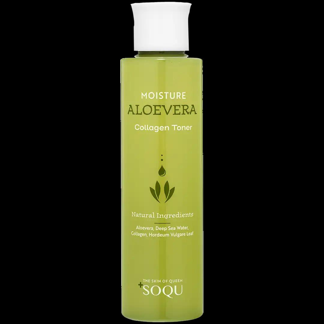 Soqu Aloe Vera nawilżający tonik do twarzy, 150 ml