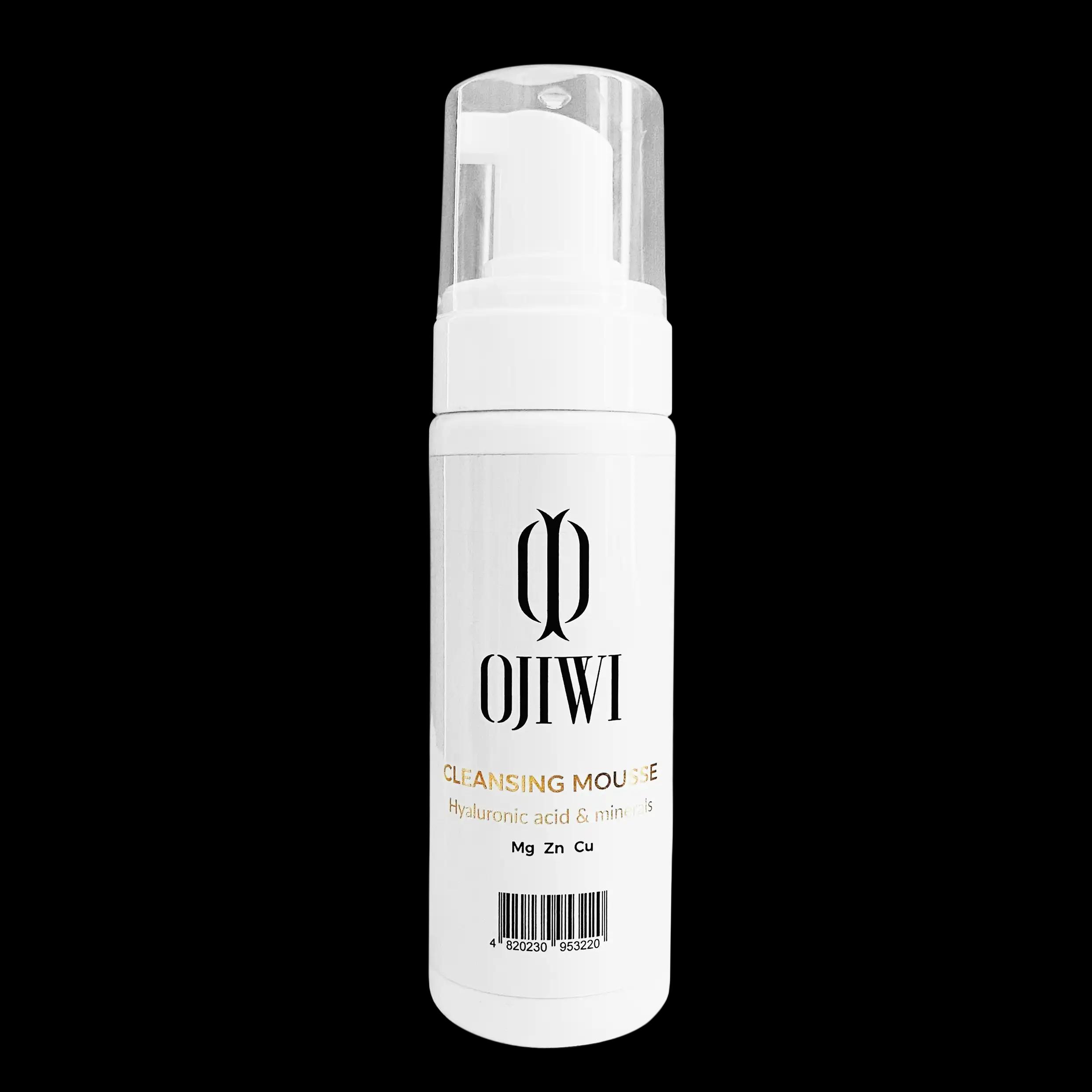 Ojiwi Cosmetics Мус для вмивання CLEANSING MOUSSE HYALURONIC ACID & MINERALS MG,ZN,CU