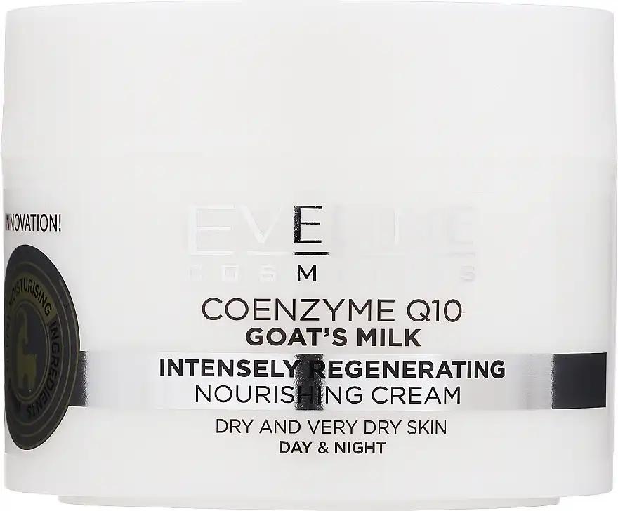 Eveline Cosmetics Odżywczy krem silnie regenerujący Koenzym Q10 i kozie mleko, Eveline Cosmetics