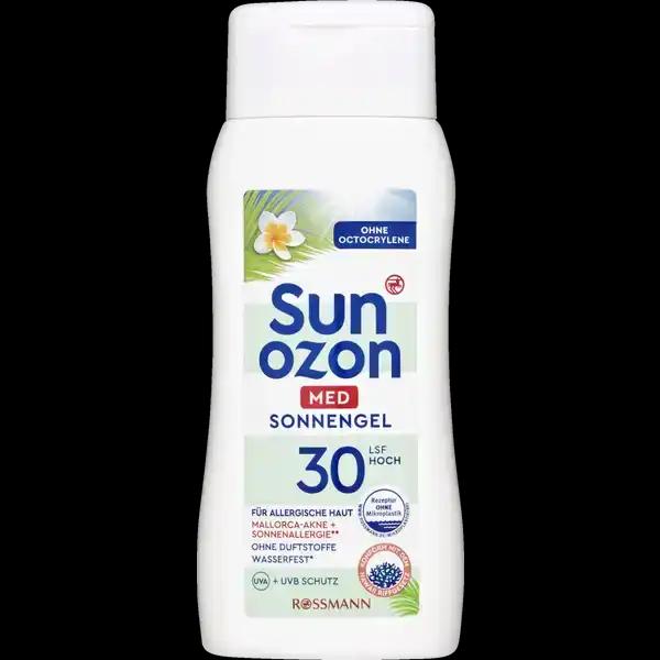 SUNOZON sunozon MED, Solgel SPF 30, 200 ml