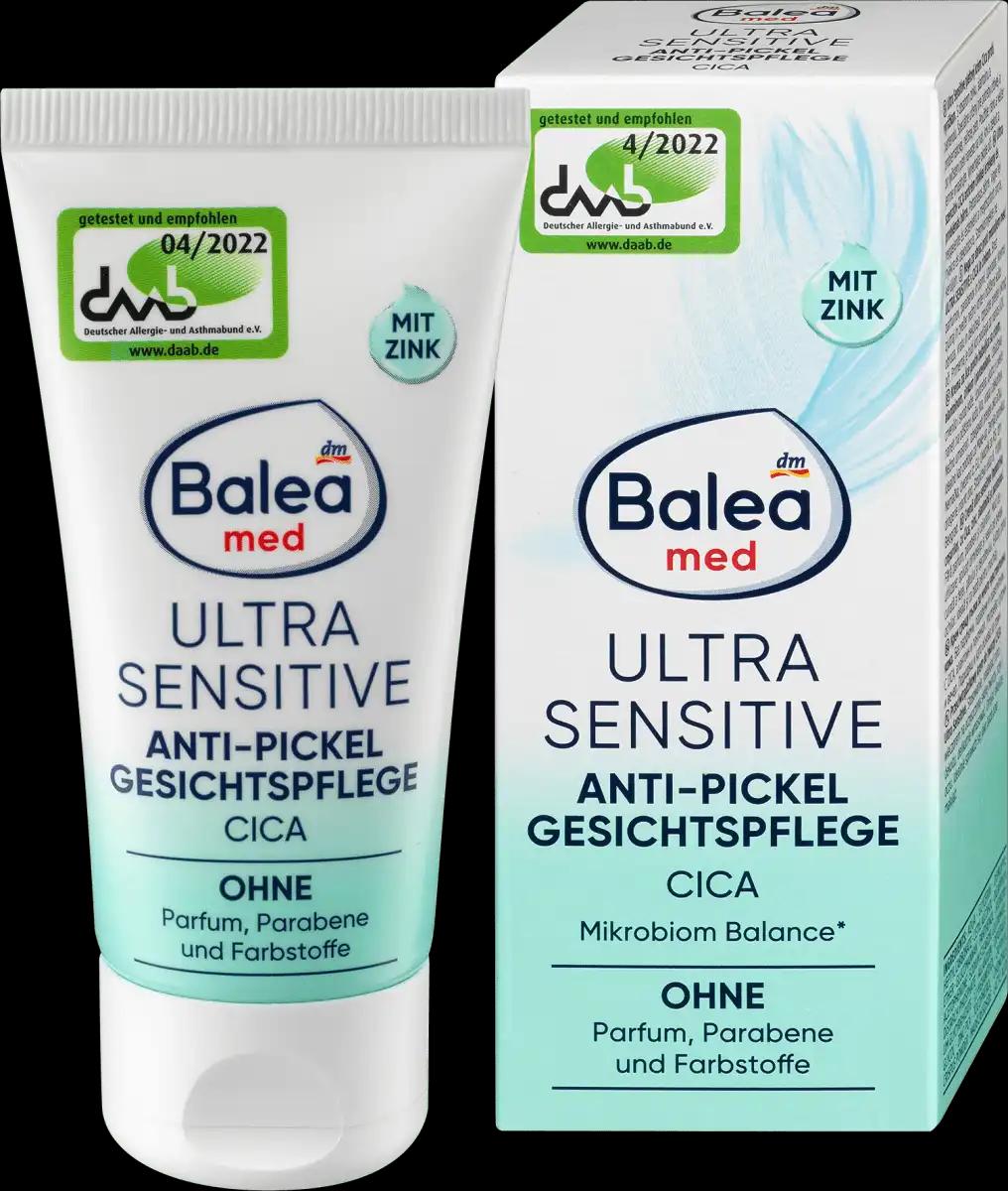 Balea Anti-Pickel Gesichspflege Cica Ultra Sensitive, 50 ml