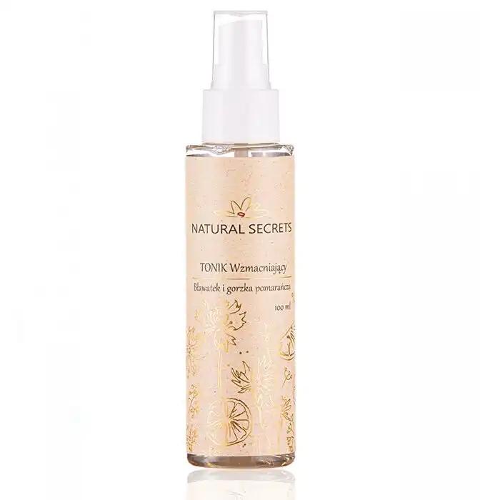 Natural Secrets tonik wzmacniający do twarzy, 100 ml