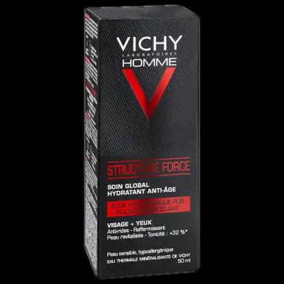 Vichy Homme Structure Force przeciwzmarszczkowy krem do twarzy, 50 ml