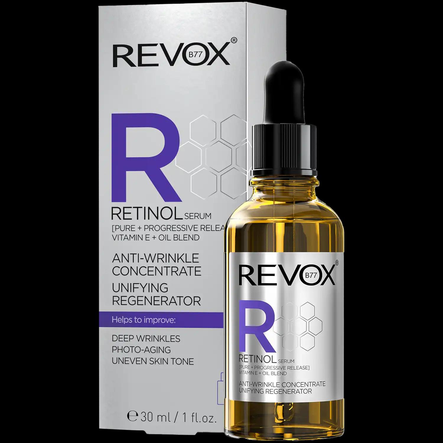 Revox Retinol przeciwzmarszczkowe serum do twarzy, 30 ml