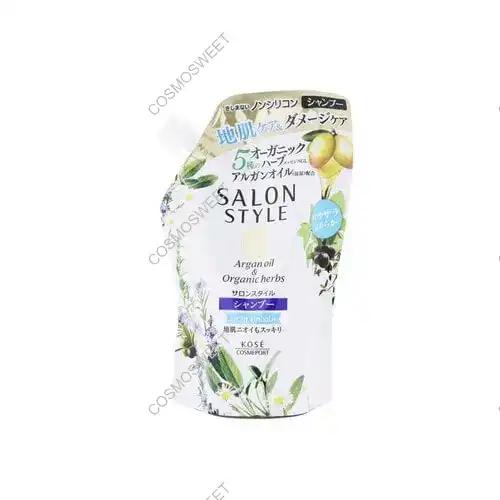 KOSE Відновлюючий з екстрактом імбиру з ароматом трав Salon Style Smooth Shampoo Kose Cosmeport 360 мл