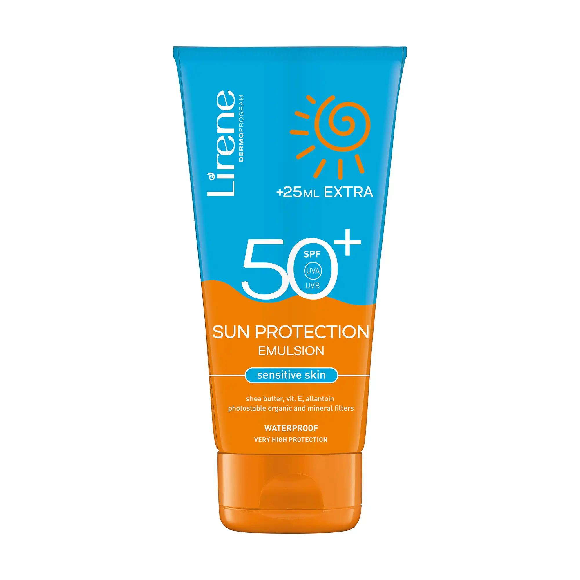 Lirene Емульсія для засмаги SPF50, 175 мл