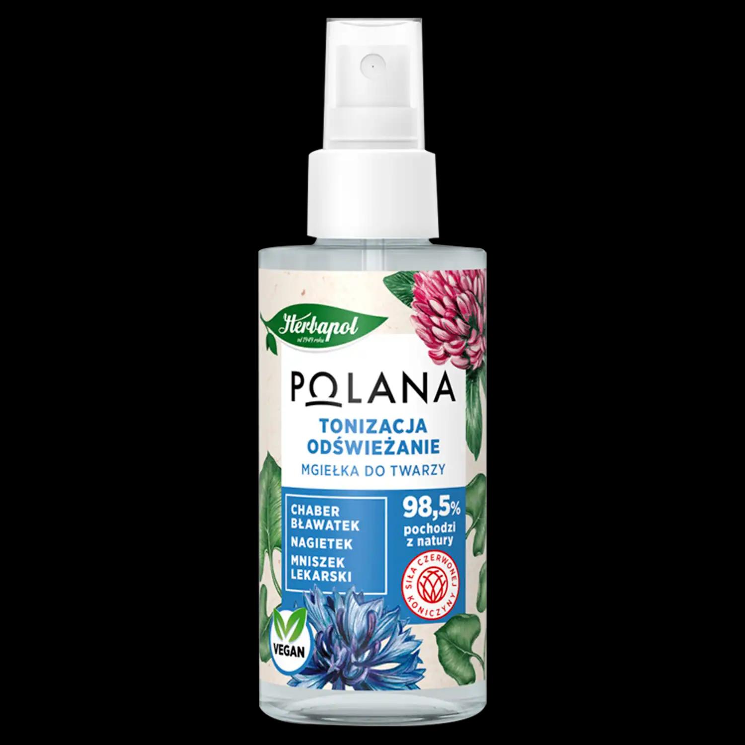 Polana nawilżająca mgiełka do twarzy, 150 ml