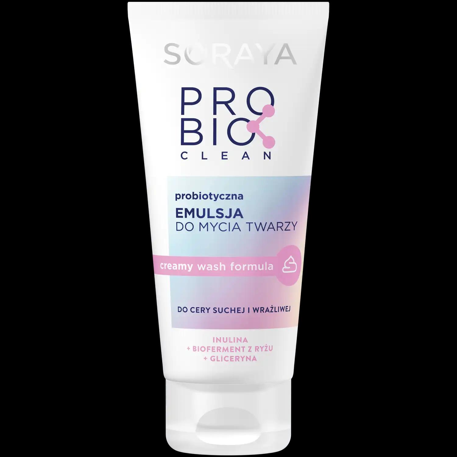 Soraya Probio emulsja do mycia twarzy, 150 ml