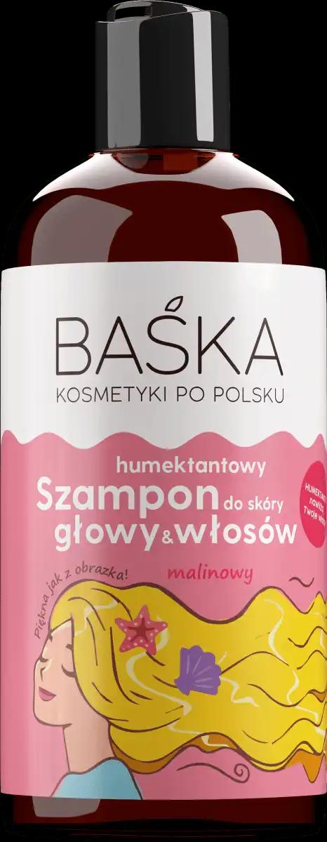 Baśka Humektantowy szampon malinowy, 500 ml