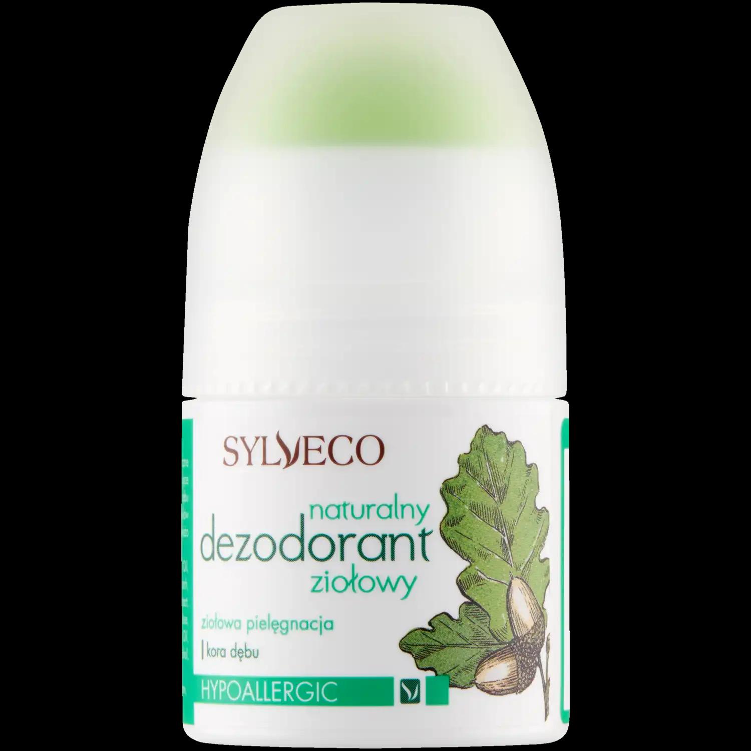 Sylveco Ziołowy naturalny dezodorant damski w kulce, 50 ml