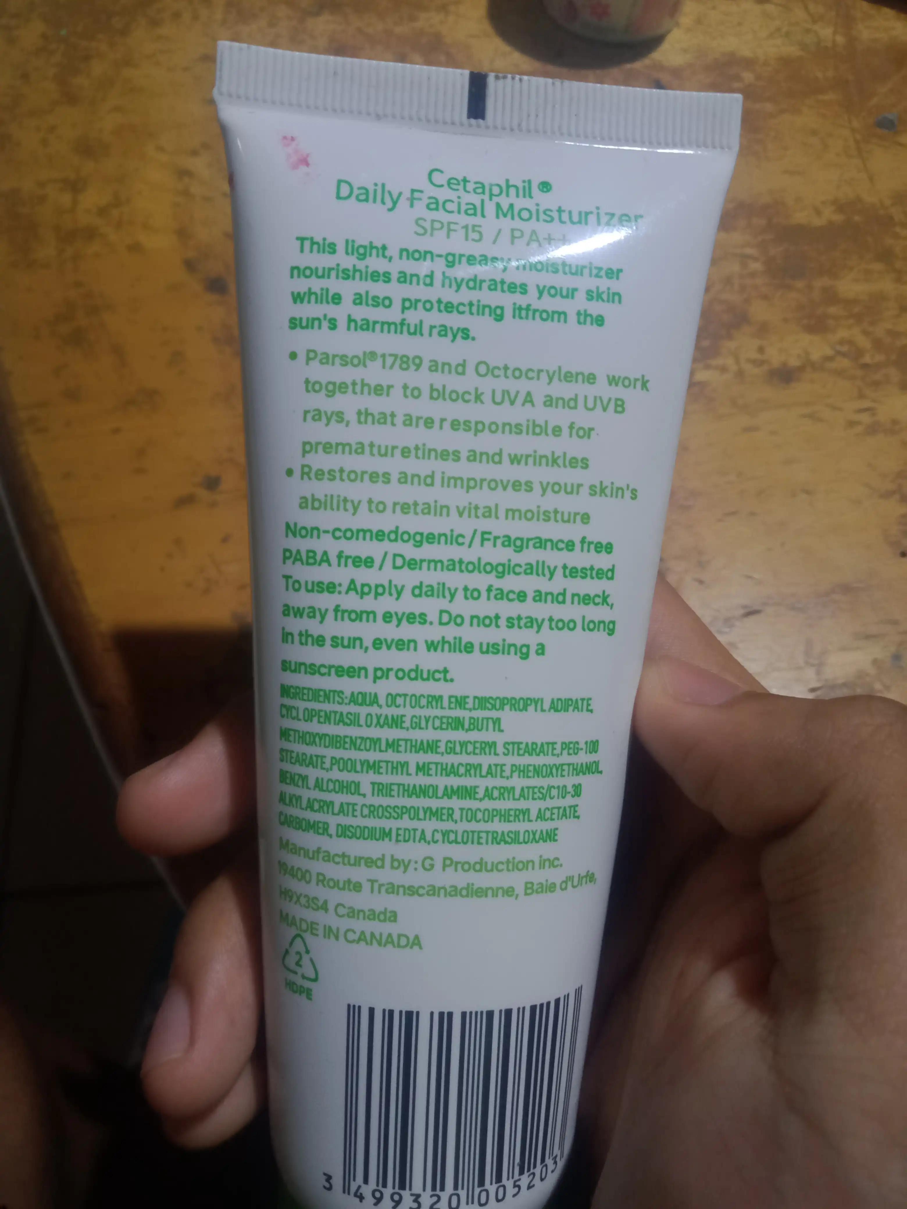 Cetaphil Daily Facial Moisturizer SPF/ PA++