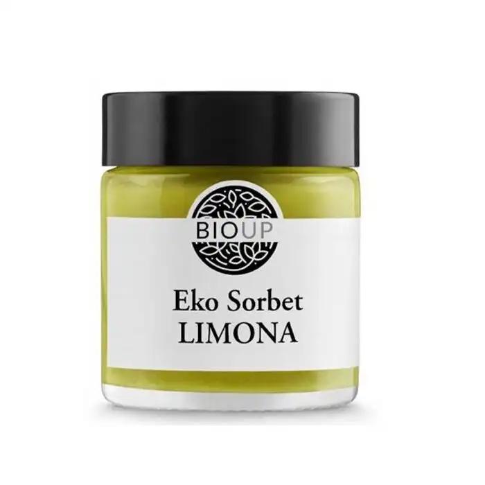 Bioup Eko Sorbet Limona regulujący krem olejowy do twarzy z konopią i brzozą, 60 ml