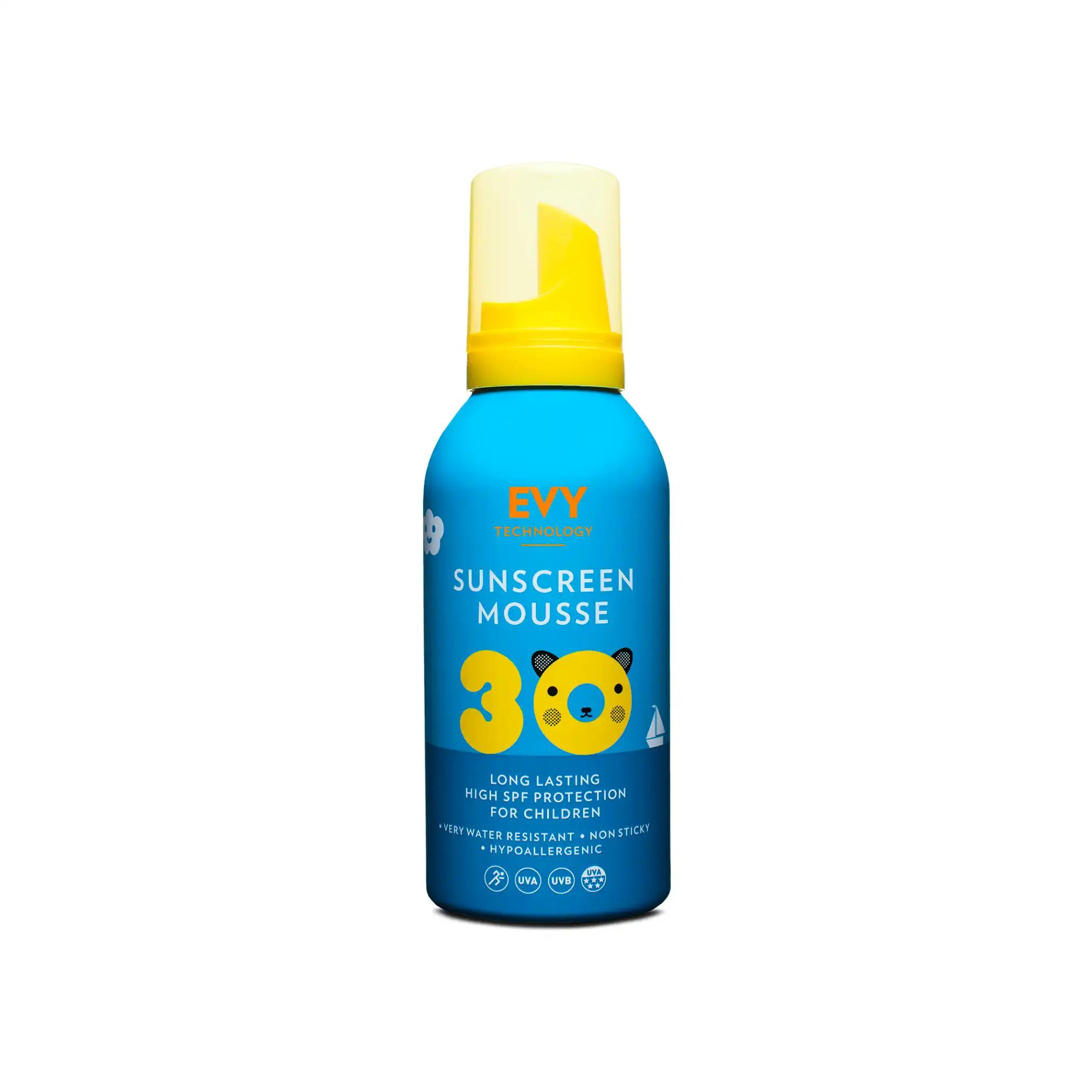 DLA EVY Technology Sunscreen Mousse KIDS mus promieniochronny SPF 30 dla dzieci, 150 ml