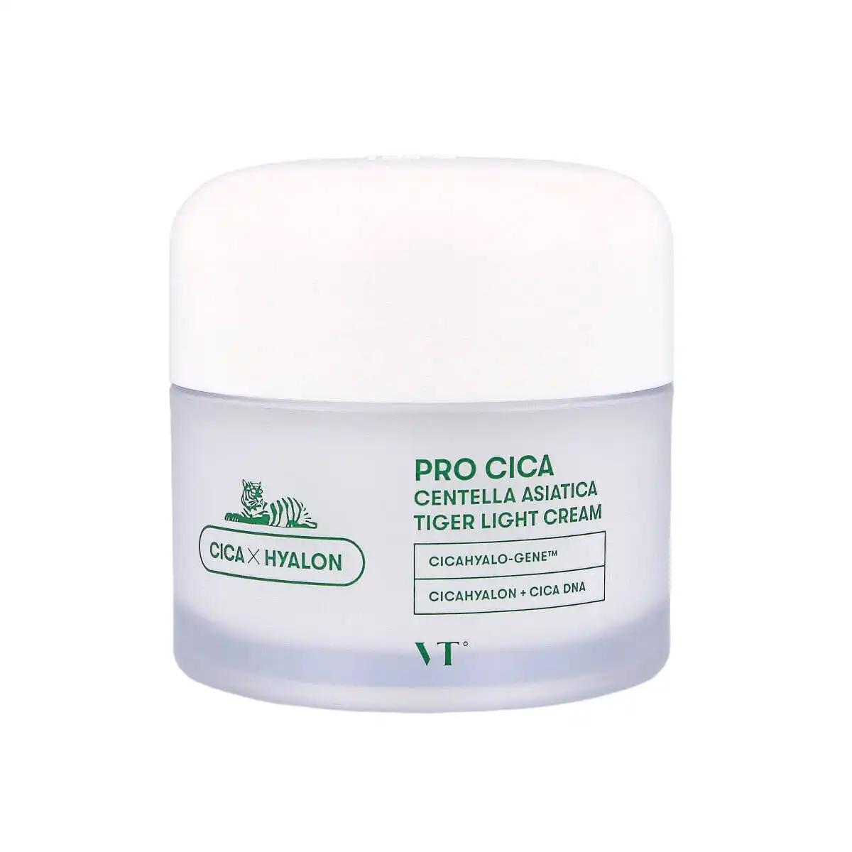 VT Cosmetics Pro Cica Centella Asiatica Tiger kojąco-nawilżający krem o żelowej konsystencji, 80 g