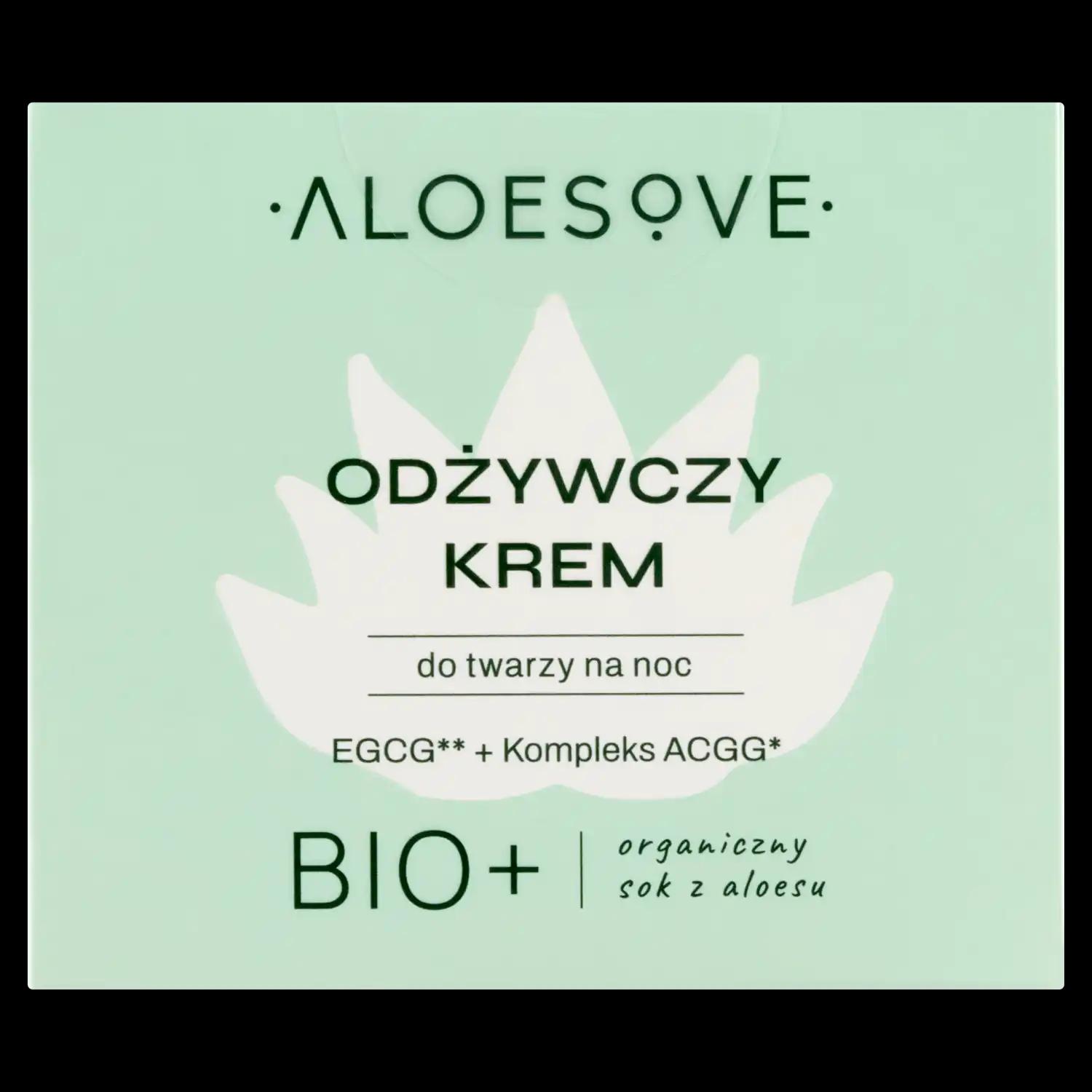 Aloesove krem do twarzy na noc, 150 ml