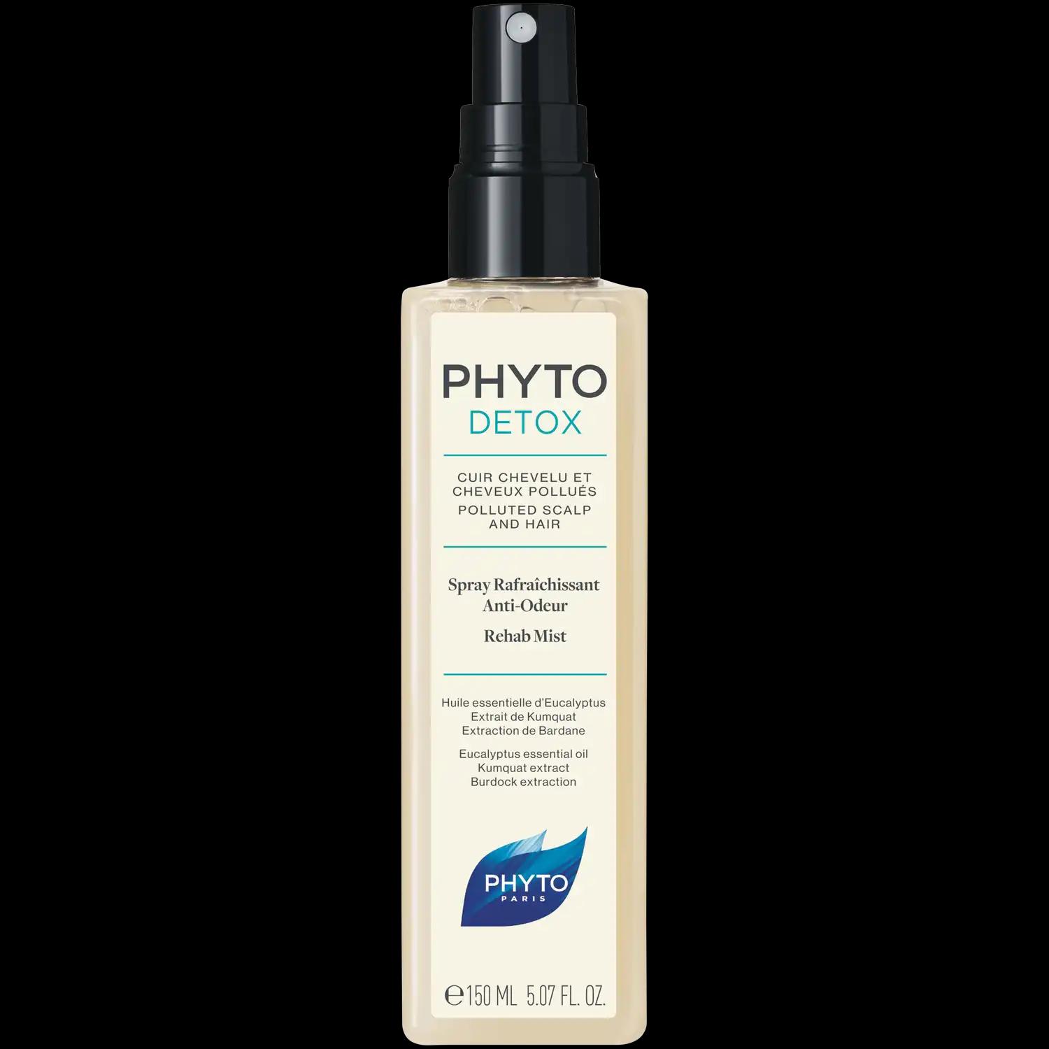 Phyto detox oczyszczający spray do włosów, 150 ml