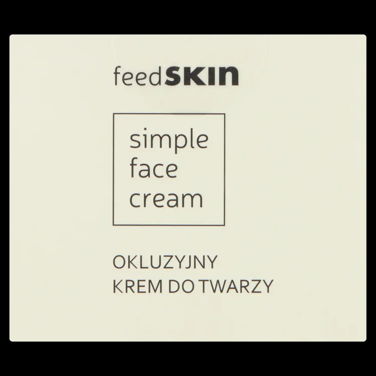 Feedskin Simple Face Cream krem do twarzy, 50 ml