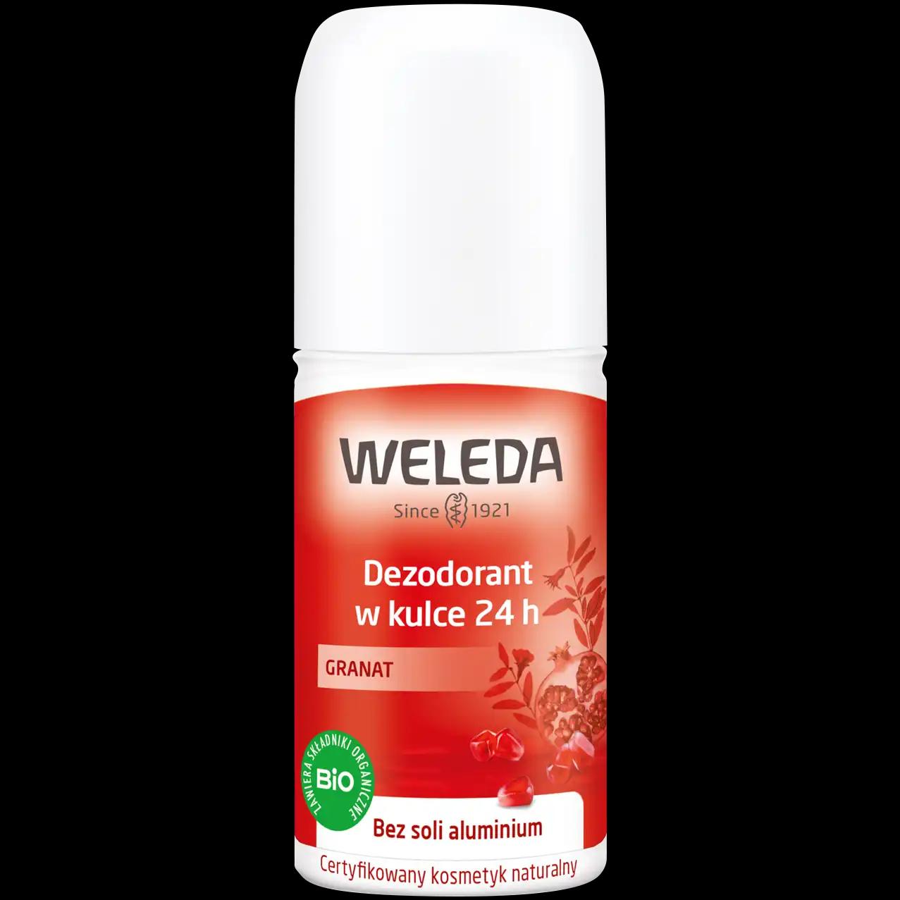 Weleda Granat dezodorant w kulce, 50 ml