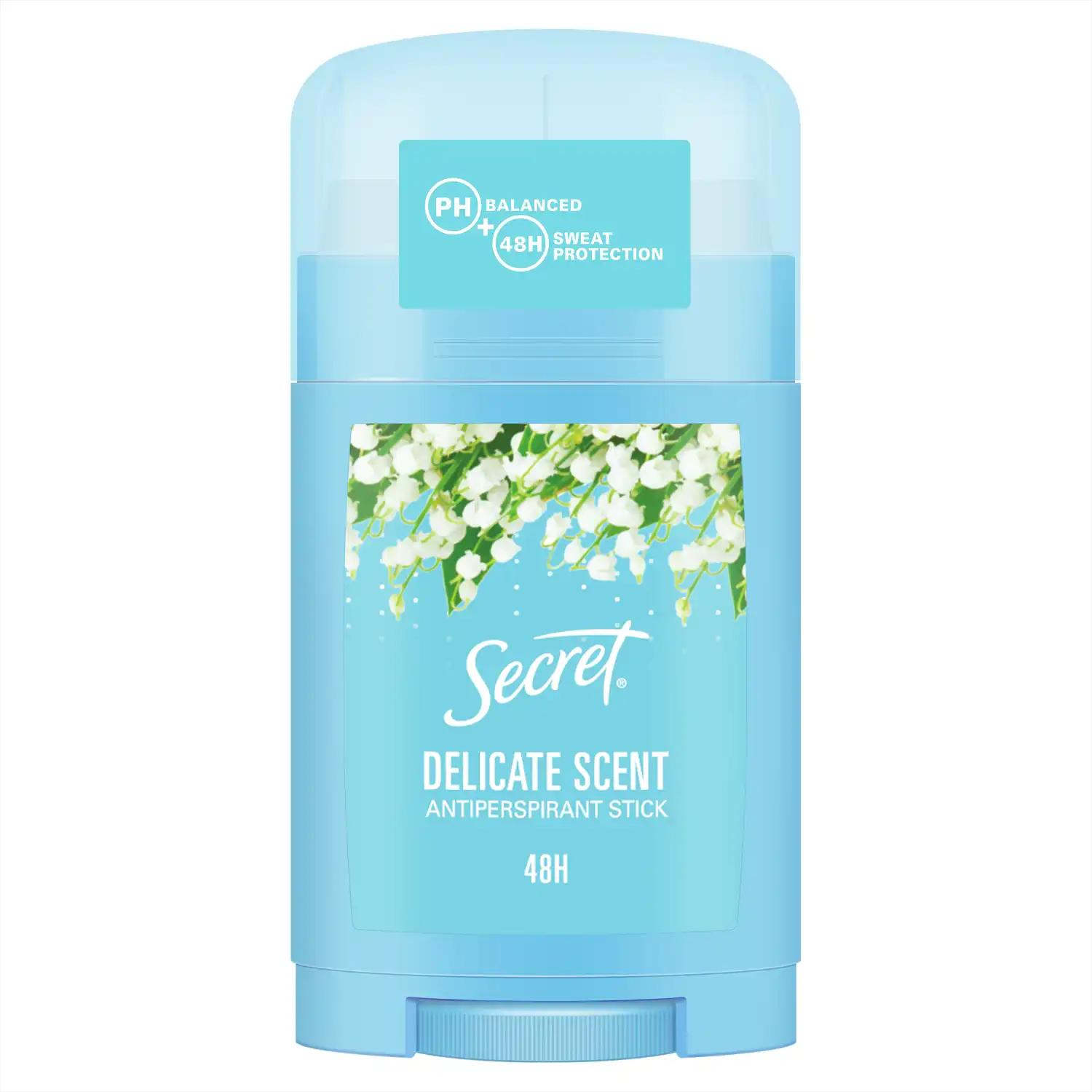 Secret Cosmetics Delicate Scent antyperspirant w sztyfcie damski, 45 g