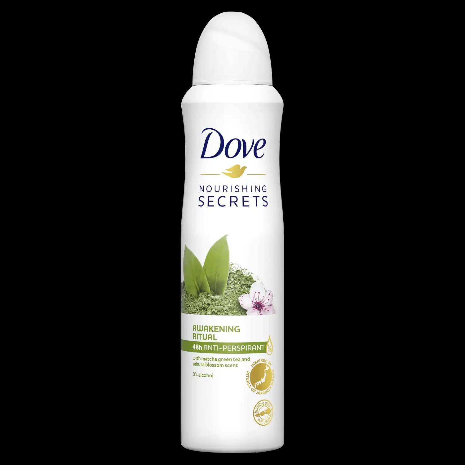 Dove Nourishing Secrets Awekening Ritual antyperspirant damski w sprayu, 150 ml