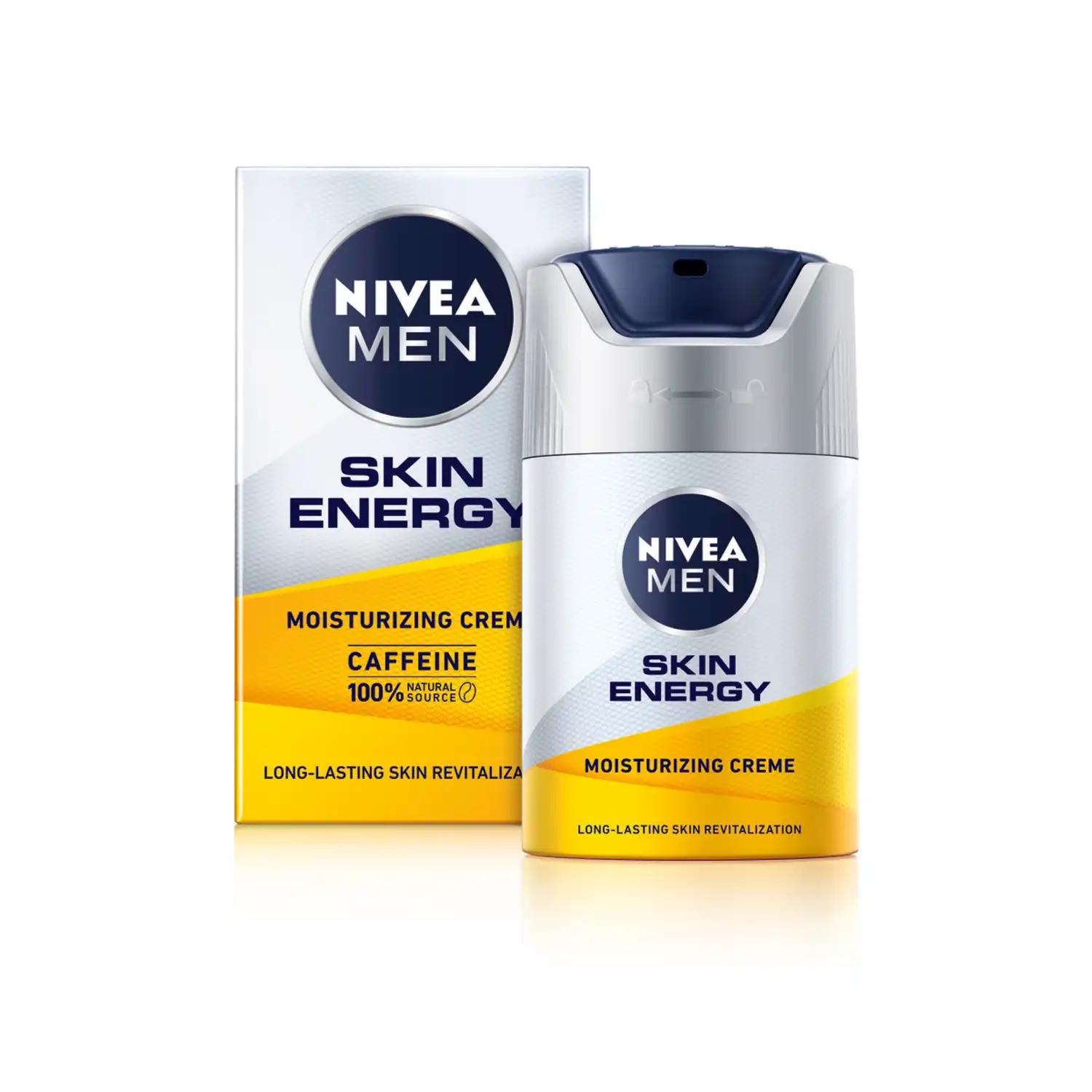 Nivea Men Active Energy energetyzujący krem do twarzy z kofeiną, 50 ml