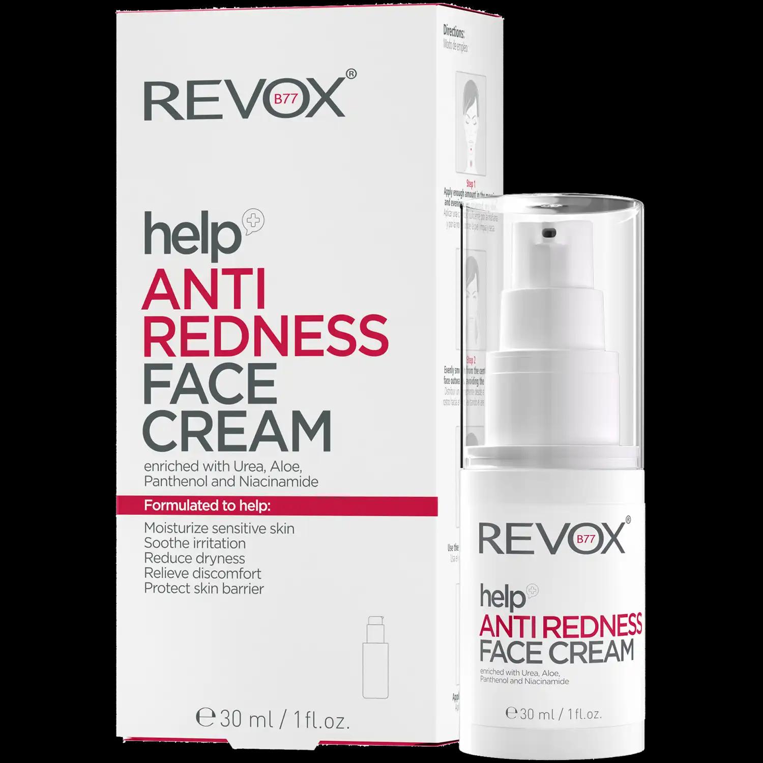 Revox Help Anti Redness krem przeciw zaczerwienieniom do twarzy, 30 ml