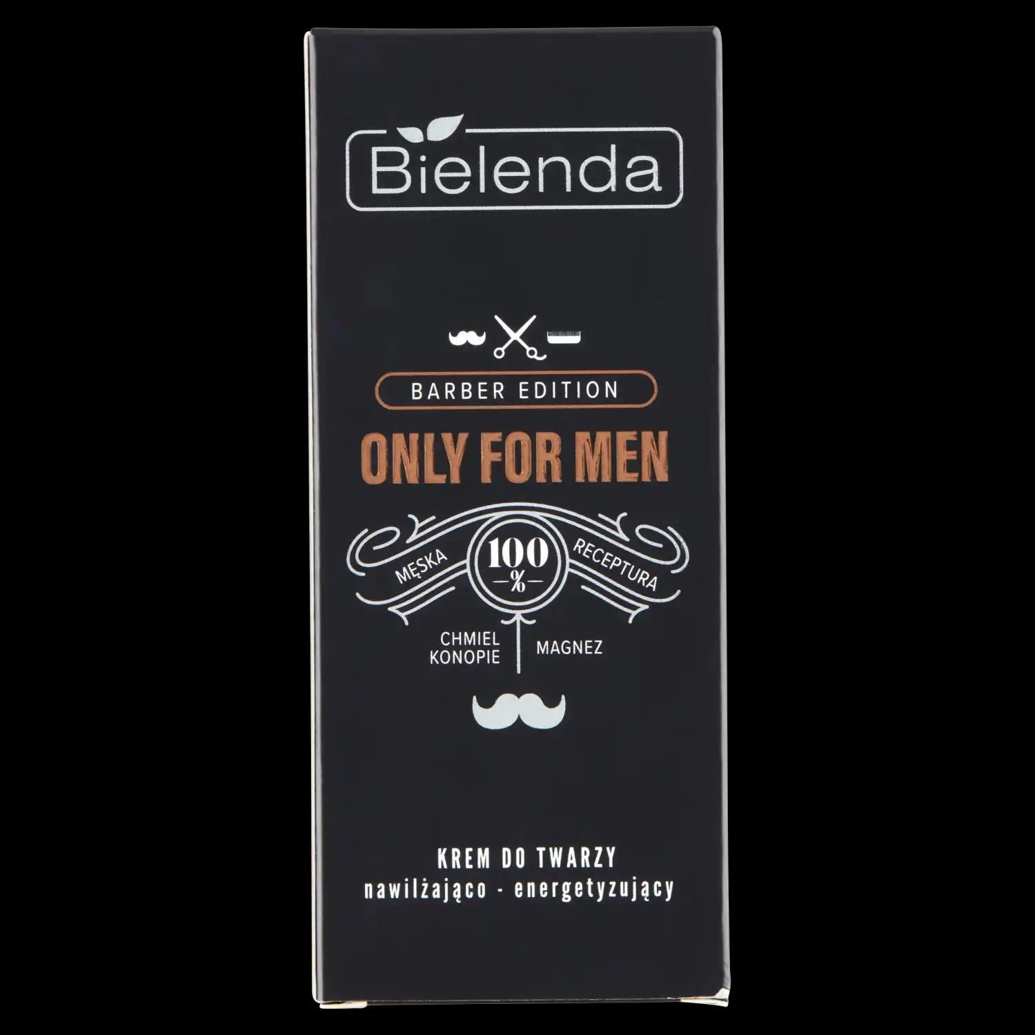 Bielenda Only For Men Barber krem nawilżający do twarzy, 50 ml