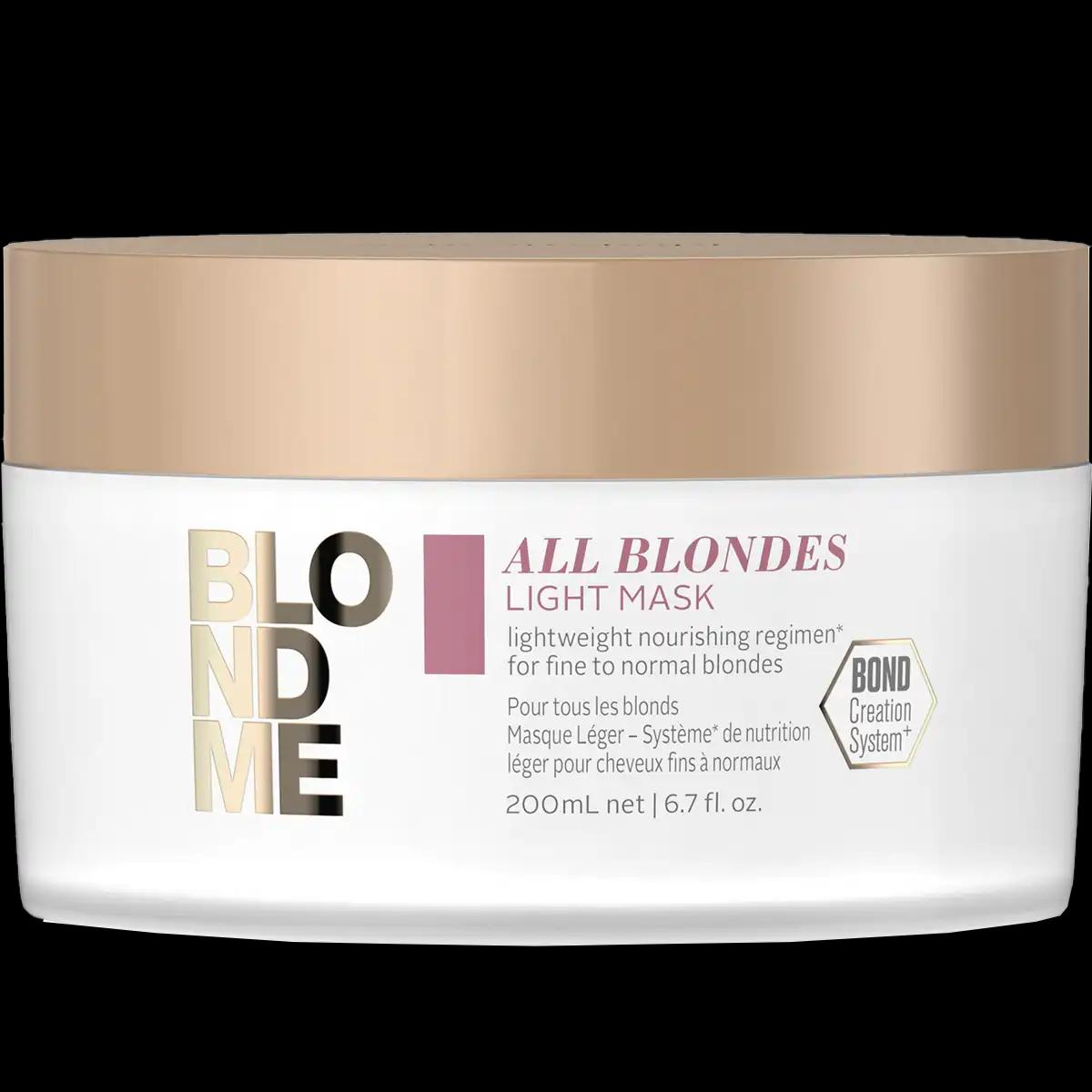 Schwarzkopf Professional BlondMe All Blondes Light lekka odżywcza do włosów blond, 200 ml