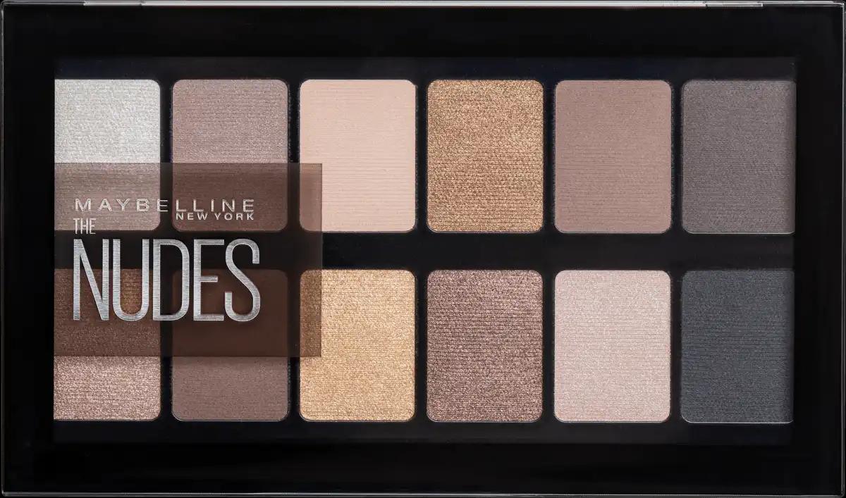 Maybelline Lidschatten Palette Eyestudio 01 Nudes, 9,6 g