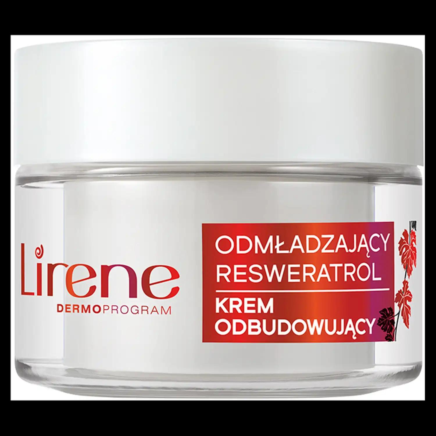 Lirene Resweratrol odmładzający krem do twarzy 70+, 50 ml