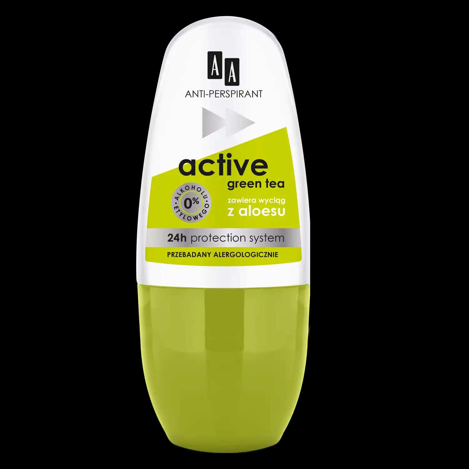 AA Active Green dezodorant w kulce damski, 50 ml