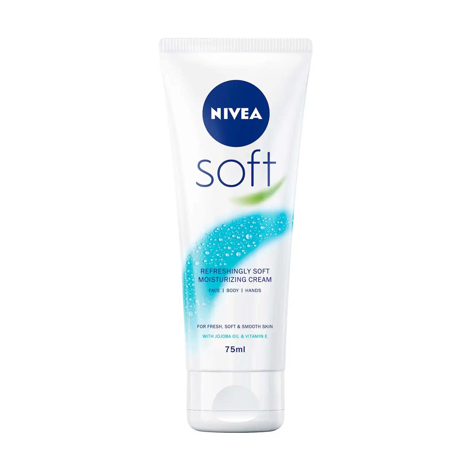 Nivea soft крем д/обличчя/тіла м`який 75мл