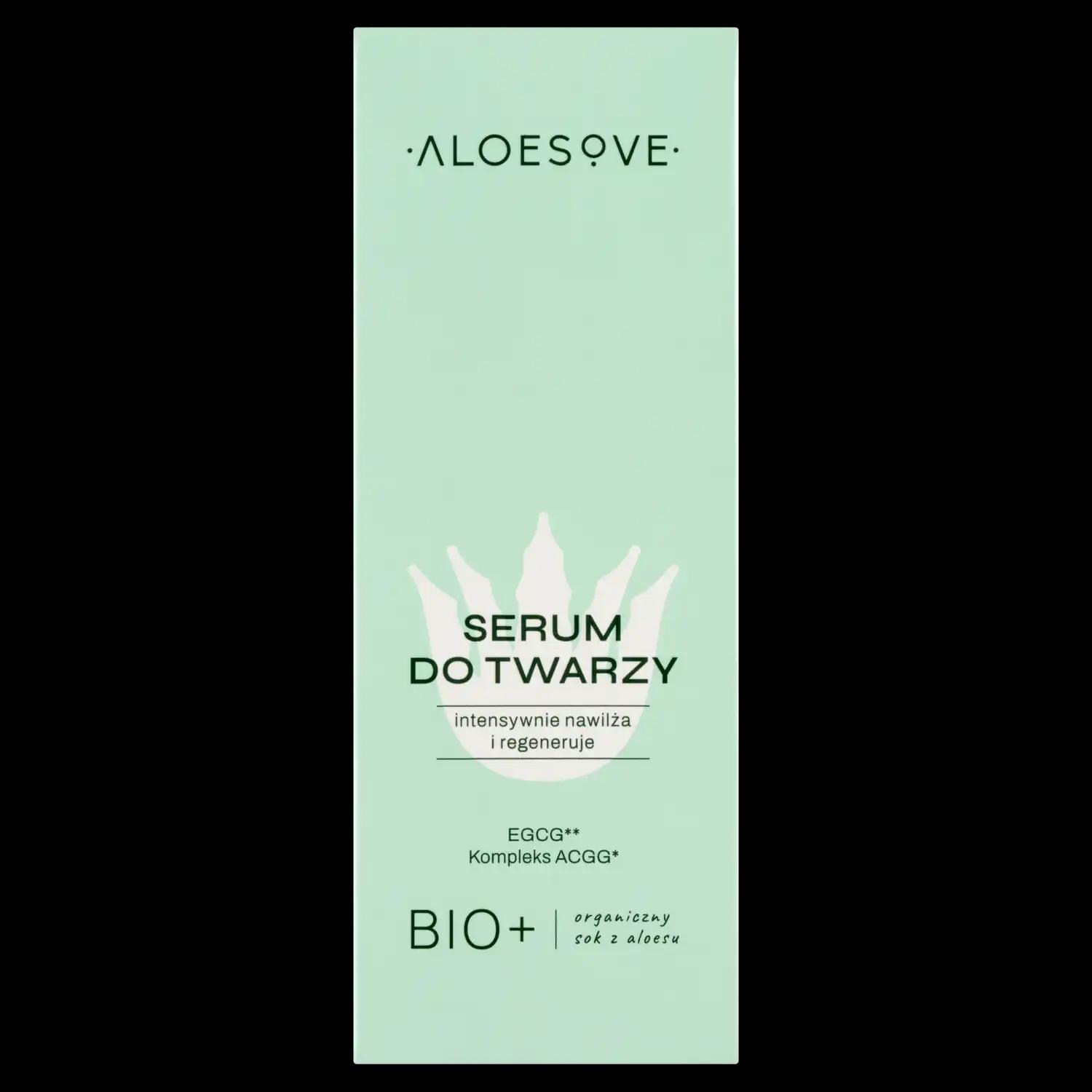 Aloesove serum do twarzy, 80 ml