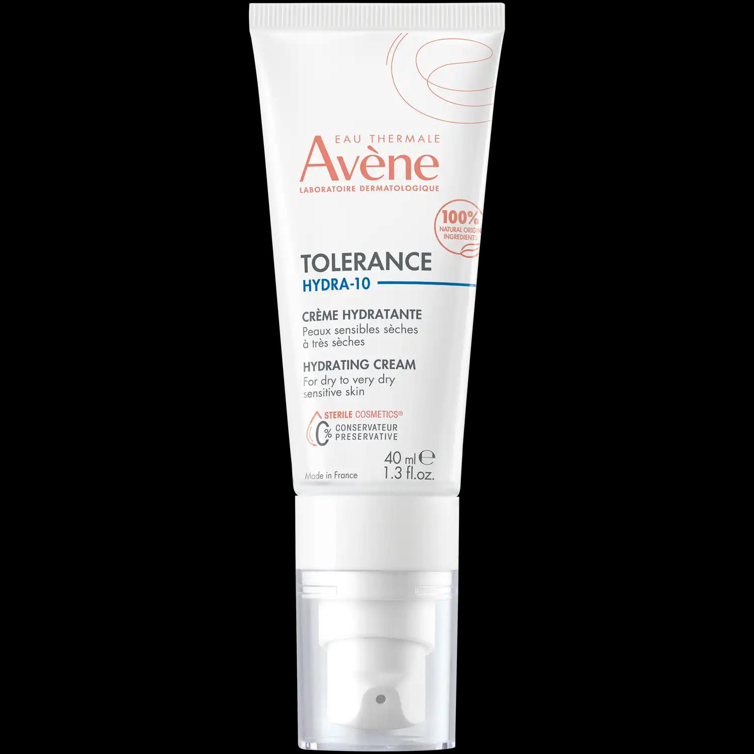 Avene Tolerance Hydra-10 krem do twarzy, 40 ml