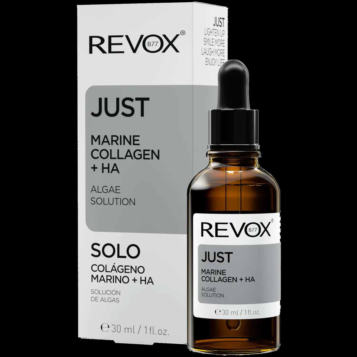 Revox Just serum do twarzy kolagen morski + HA, 30 ml