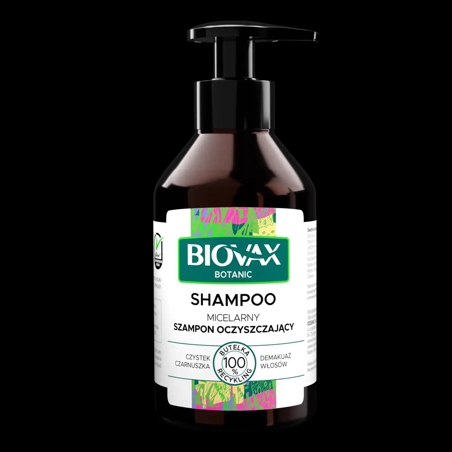 Biovax Botanic micelarny z czarnuszką i czystkiem, 200 ml