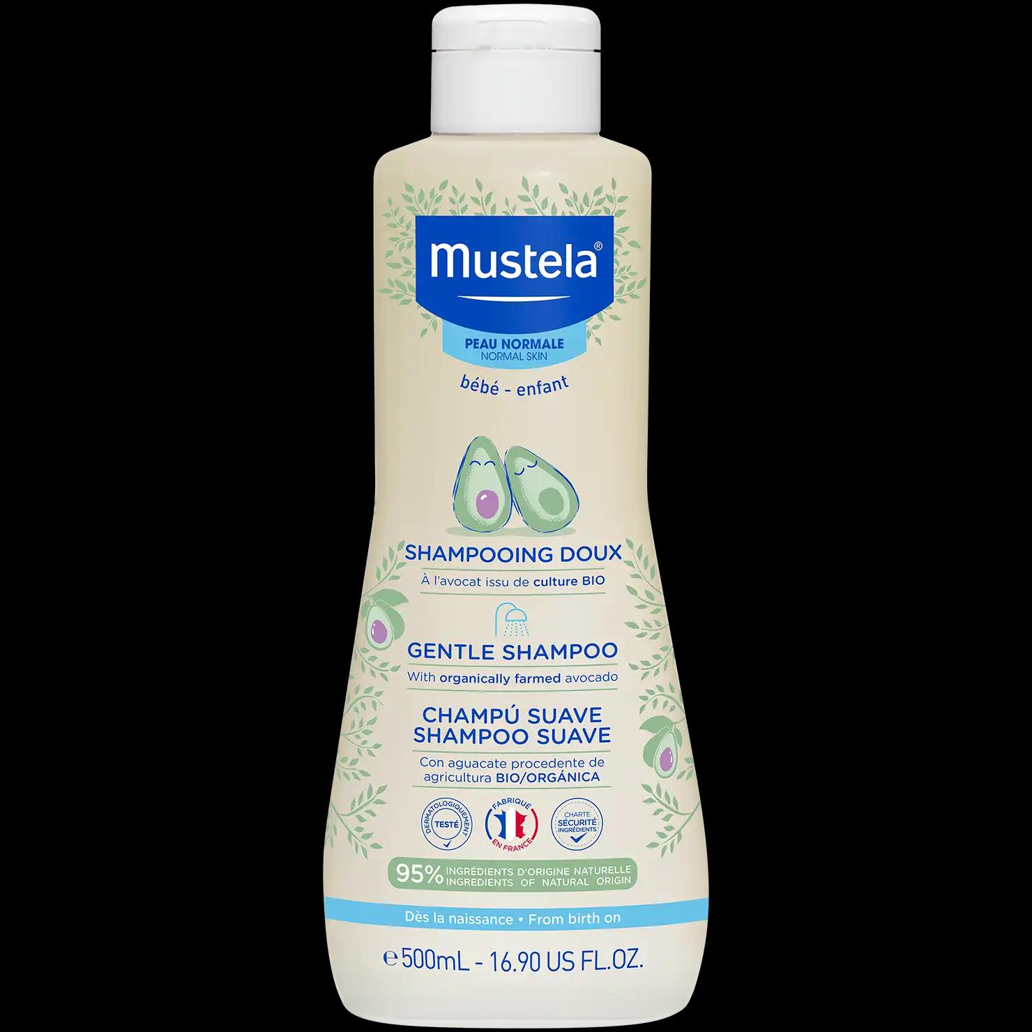 Mustela delikatny do włosów dla dzieci, 500 ml