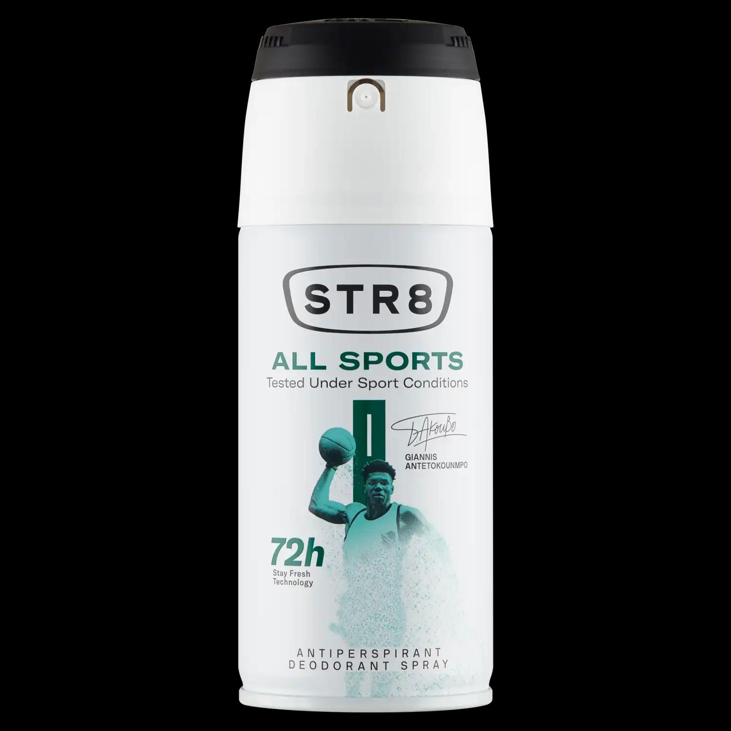 STR8 All Sports antyperspirant męski w sprayu, 150 ml