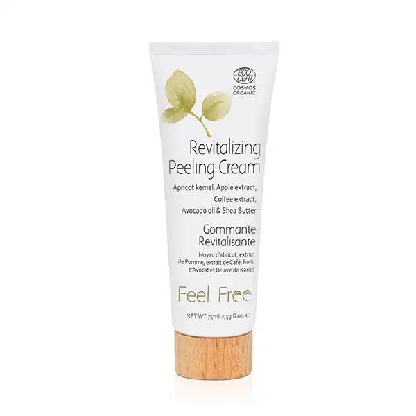 Feel Free kremowy peeling rewitalizujący do oczyszczania twarzy, 75 ml