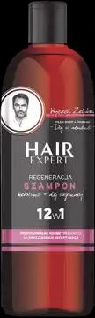 HAIR EXPERT Regeneracja do włosów 12w1 keratyna roślinna 280 ml