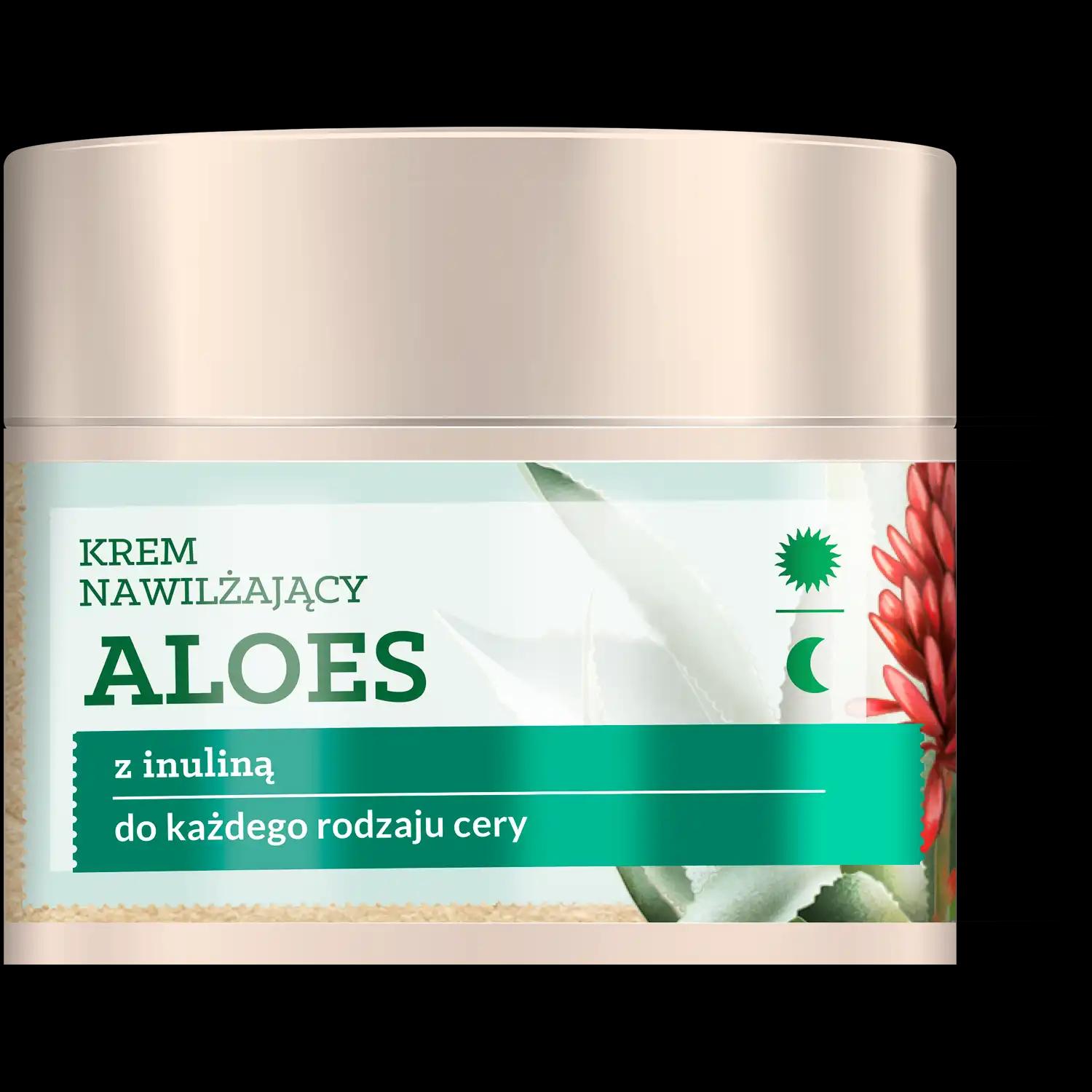 Herbal Care Aloes krem do twarzy na dzień i na noc, 50 ml